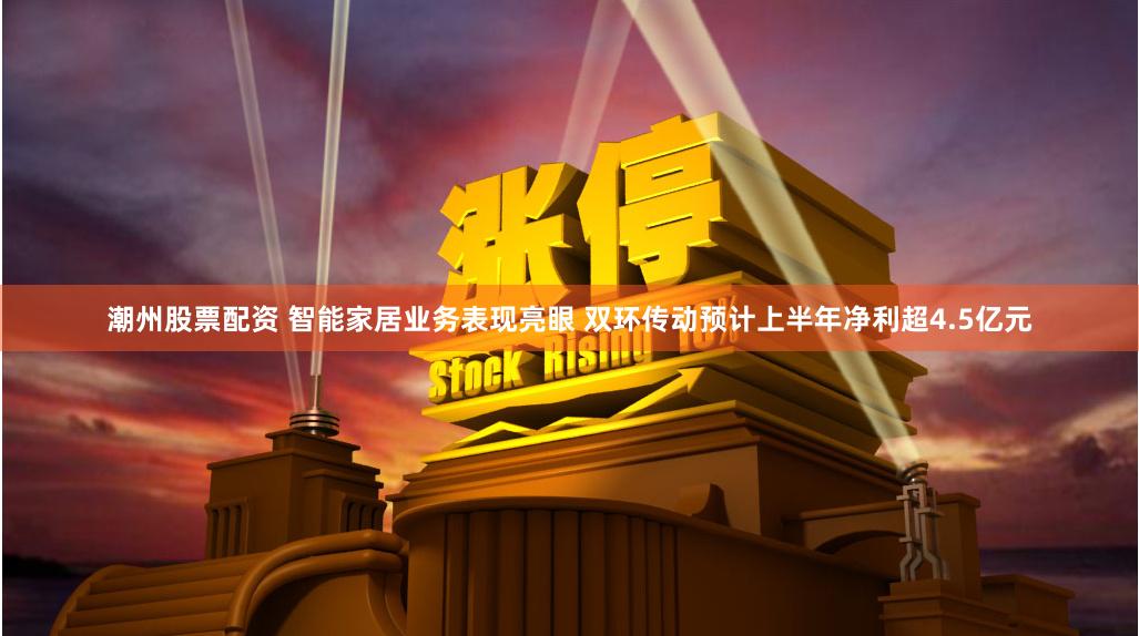 潮州股票配资 智能家居业务表现亮眼 双环传动预计上半年净利超4.5亿元